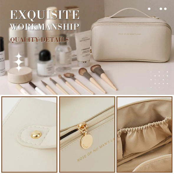 Large Capacity Travel Cosmetic Bag【Cinnamon Milk】