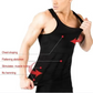 Men's Slimming Body Shaper Vest Shirt Abs Abdomen Slim
