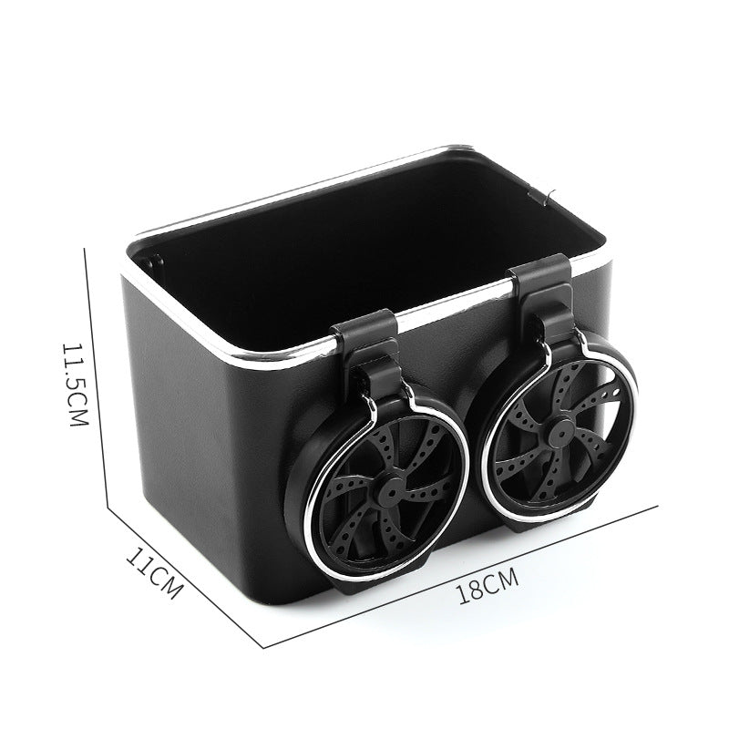 Car Armrest Storage Box【Black】