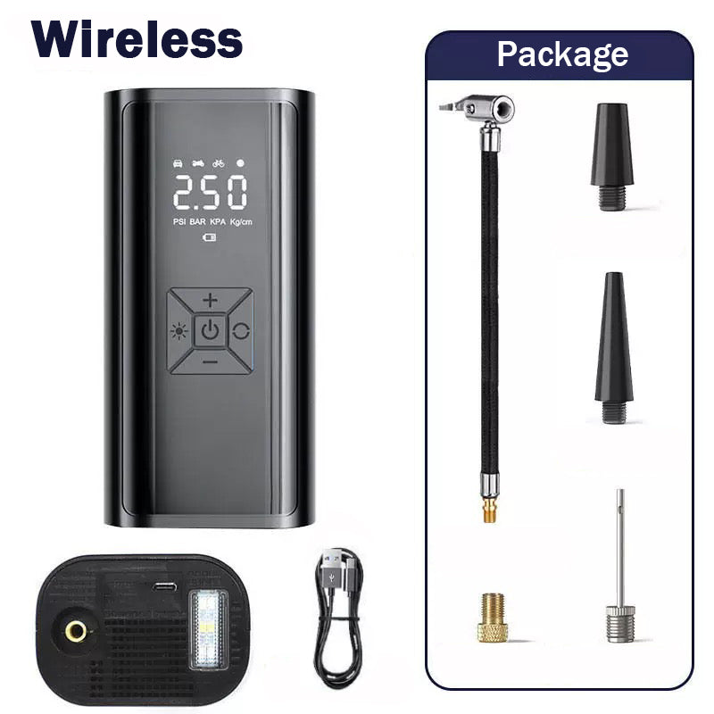 Car Portable Air Pump【Wireless/Wired】