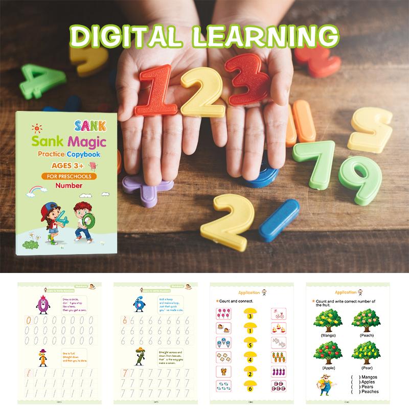 Sank Pen Control Training Book【4 Books/Pack】