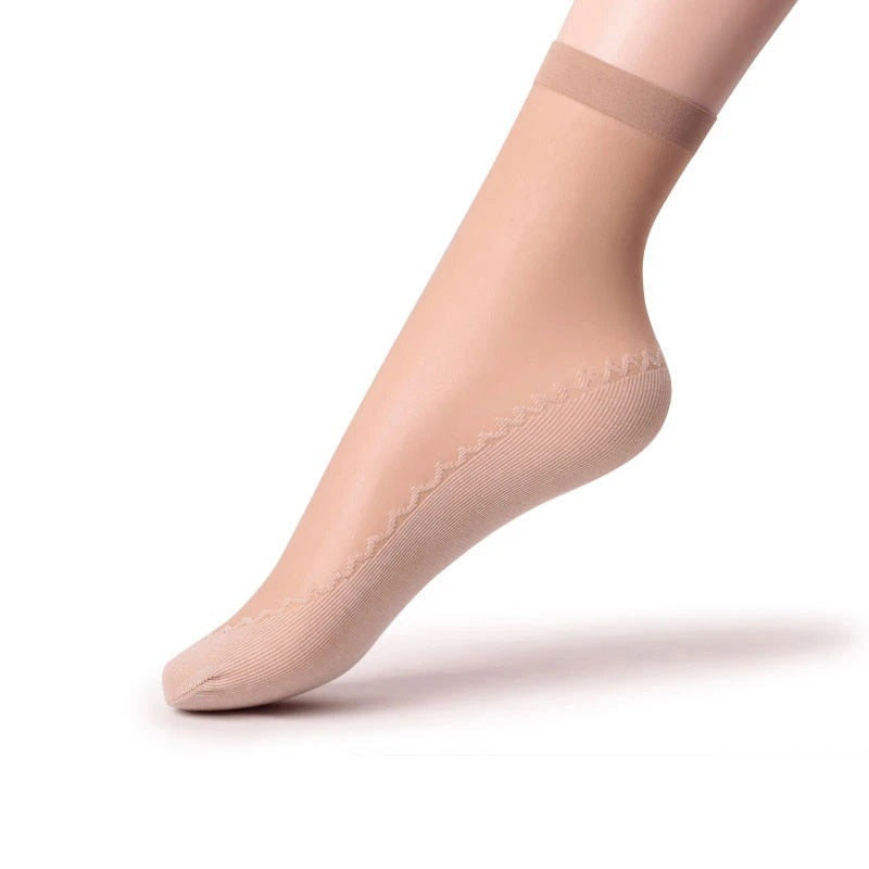 Velvet High-Elastic Wicking Non-Slip Cotton Socks