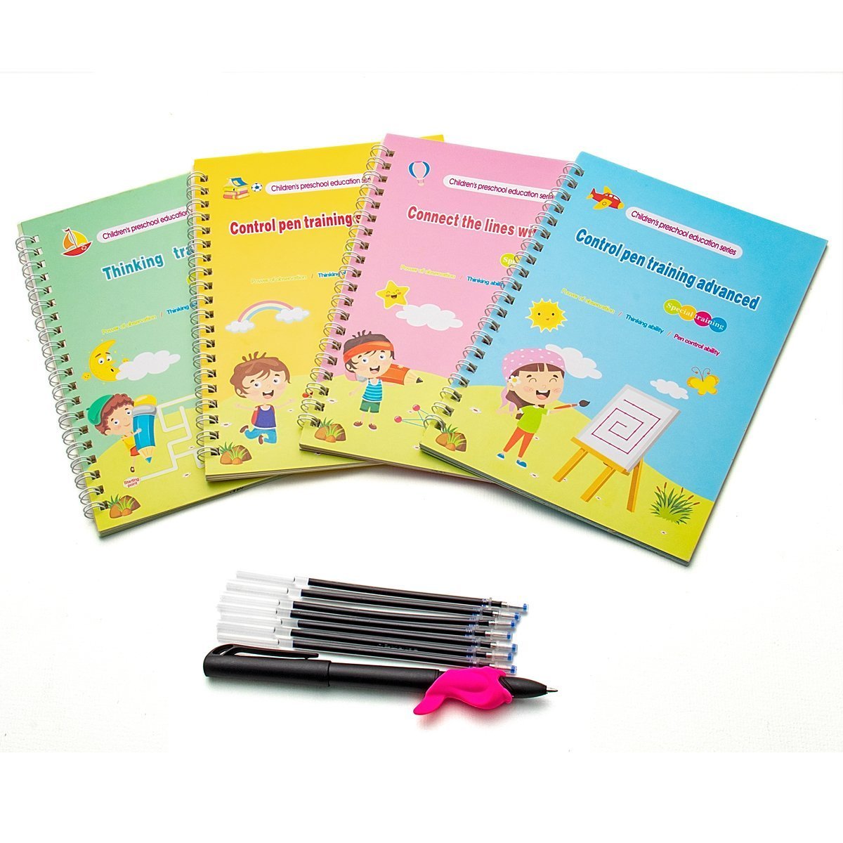 Sank Pen Control Training Book【4 Books/Pack】