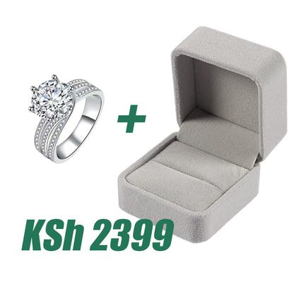 3 Carat Super Sparkling Diamond Ring