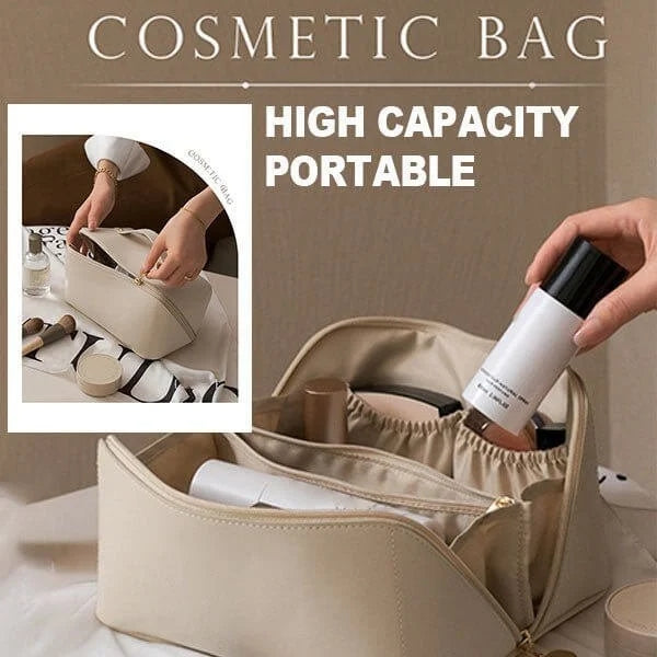 Large Capacity Travel Cosmetic Bag【Cinnamon Milk】