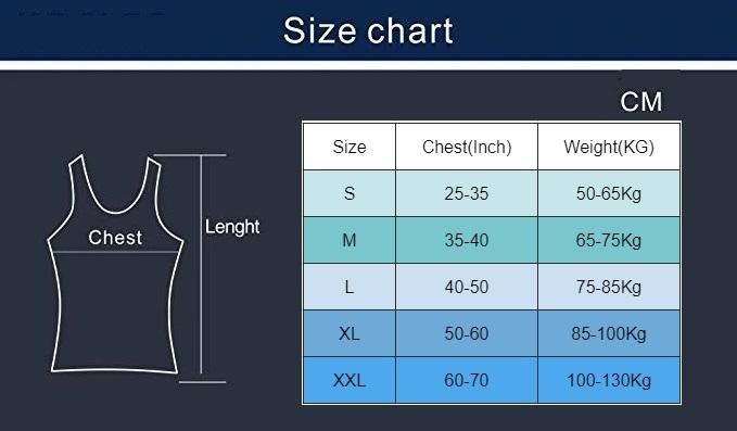 Men's Slimming Body Shaper Vest Shirt Abs Abdomen Slim
